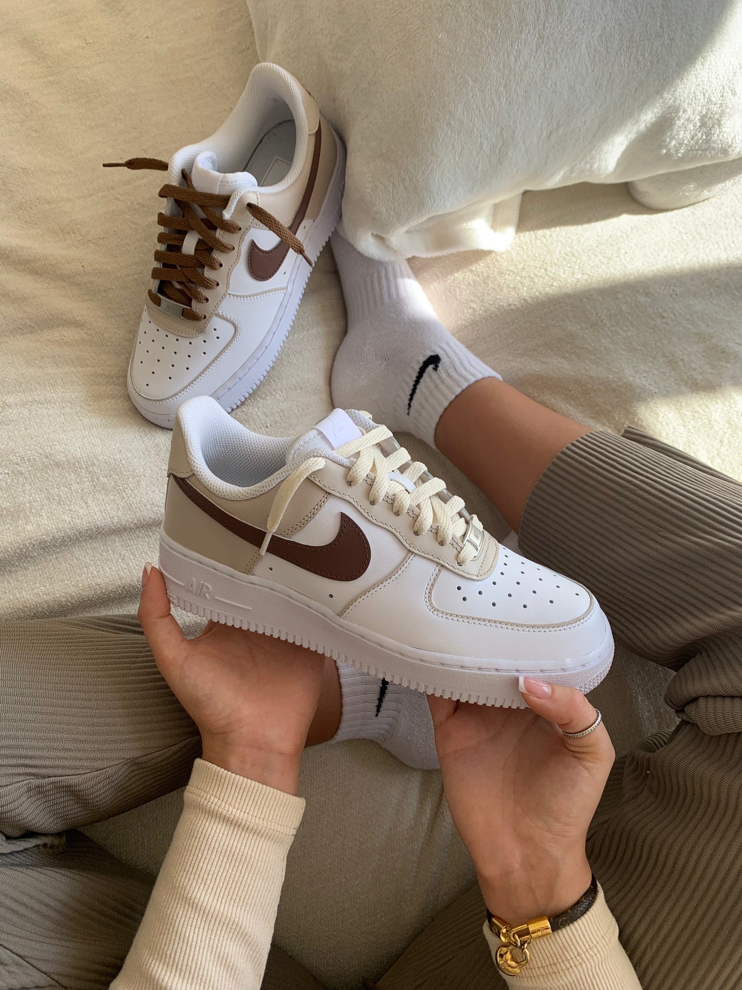 Flat Shoe Laces - Cream